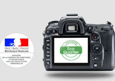 Reportages photographiques dans 17 EcoQuartiers en France métropolitaine